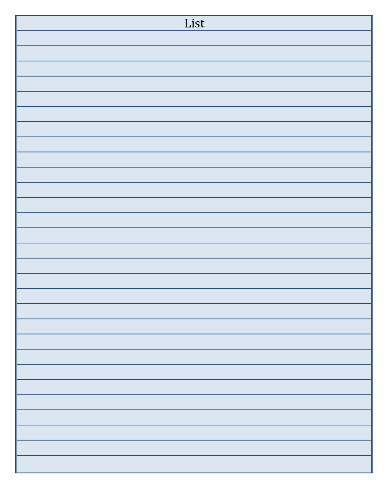 Printable Lists And Charts Downloadable In PDF Printerfriend ly