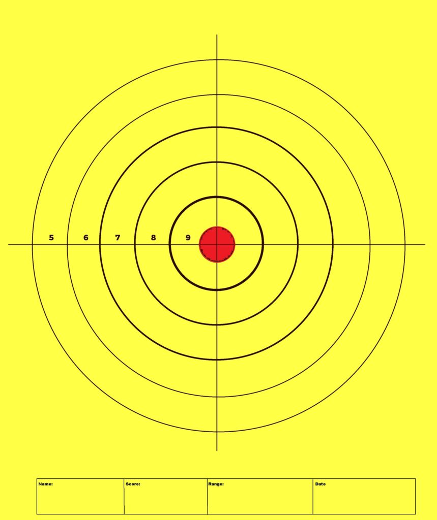 Free Printable Shooting Targets For Gun Ranges PrinterFriendly